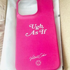 Clueless hot pink iphone 13 Pro phone case
